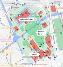 Un parc de la Villette nancéen alliant Espaces verts/Espaces culturels et sportifs/Services