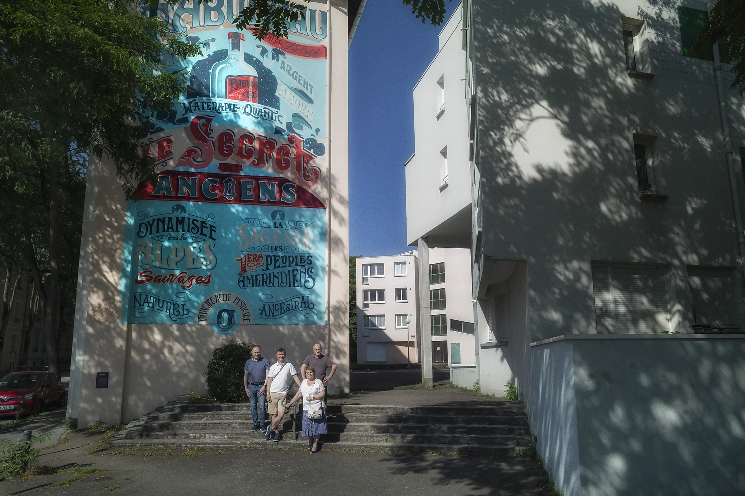 Image média: Fresque urbaine rue Maréchal Oudinot 🎨